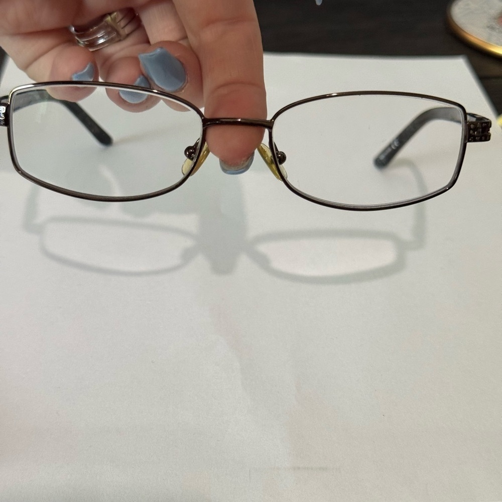 Saks Fifth Avenue Black Eyeglasses